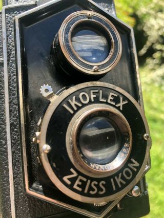 Zeiss Ikon Ikoflex Tlr " Coffee Can " Camera - Novar F:4,  5 8 Cm -