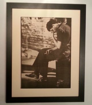 Ian Curtis Joy Division Newspaper Poster Quality Framed Fast World Ship