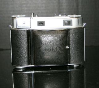 Kodak Retina IIIC Camera w f 2.  0 50mm Xenon Lens & Leather Case 2