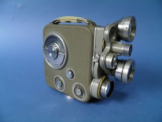Eumig C3 8mm Movie Camera With Special Lenses