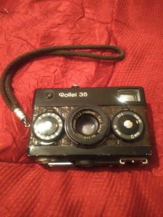 Rollei 35 Film Camera Carl Zeiss Made In Singapour For Repair