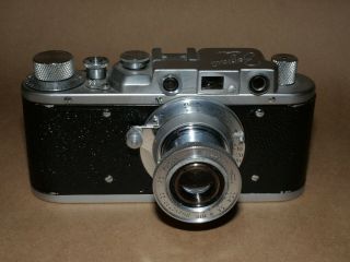 Zorki 1e With Industar - 22 5cm F3.  5 Lens