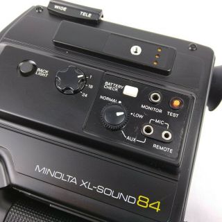 Minolta XL Sound 84 8 Movie Camera 3