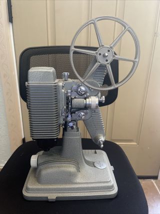 Very Vintage Revere Model 85 8mm Film Projector For Display Nocase No Cord