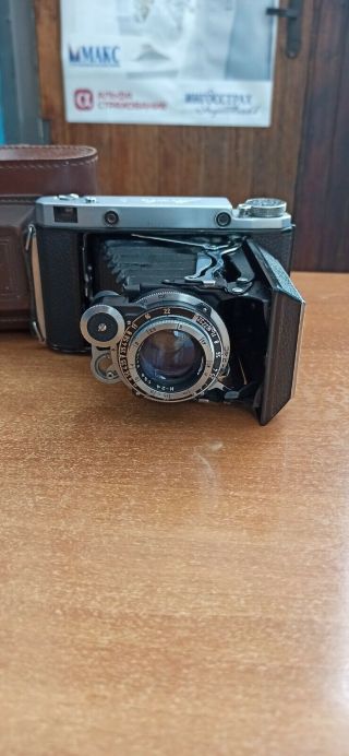 Camera Moscow 5 Soviet Folding Rangefinder Camera Ussr Vintage