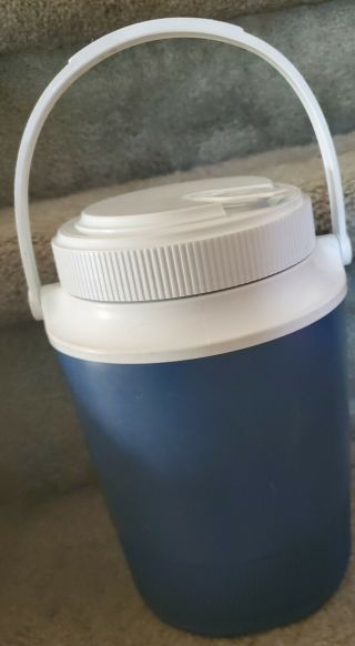 Vintage Gott Insulated/thermal 1/2 Gallon Water Cooler Jug - 1502 - Blue