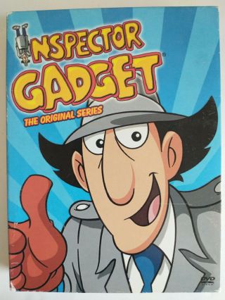 Inspector Gadget The Series Dvd,  2006,  4 - Disc Set Vintage Cartoon Dic