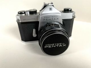 Pentax Honeywell Spotmatic Camera With 50 Mm/1.  4,  Japan