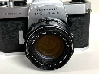 Pentax Honeywell Spotmatic Camera with 50 mm/1.  4,  Japan 3