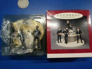 The Beatles Gift Set Hallmark Keepsake Ornaments 1994