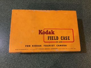 Kodak Tourist 620 Medium Format Camera W/anaston 105mm F4.  5,  Case