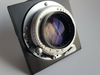 Kodak Ektar 152mm F/4.  5 Lens For Graflex D 3.  25 X 4.  25 Camera