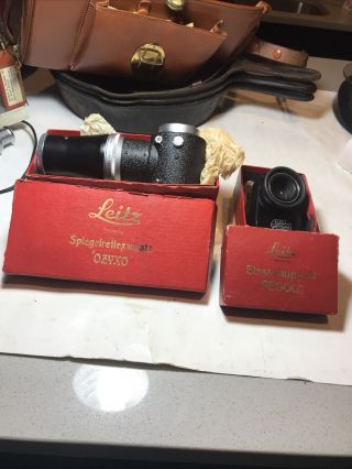Leica Leitz Visoflex I Ozyxo & Pegoo Vertical Finder For Screwmount Body Lens