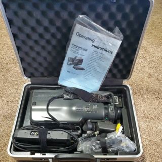Vintage Panasonic Omnimovie Vhs Camcorder Pv - 500d Video Camera And More