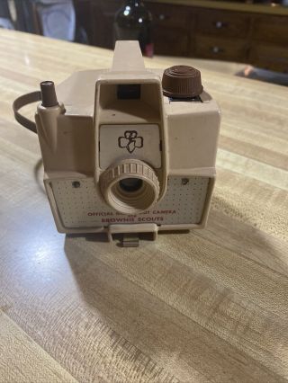 Vintage 1950’s Girl Scout Camera For Brownie Scouts
