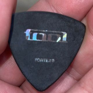 Tool - Justin Chancellor - Real Tour Bass Guitar Pick - Rare