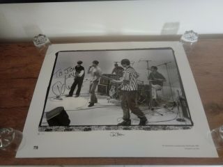 Stones Roses Rare Large Print Poster Signed By John Squire & Ian Tilton Official