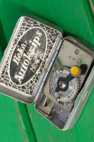 German Leica Camera Rangefinder Haka Autoknips - Ii Self Auto - Shutter Timer D.  R.  P.