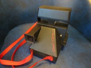 Vintage Polaroid Cool Cam Red 600 Instant Film Camera w/ Strap 2