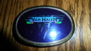 Van Halen Belt Buckle Not Pacifica Vintage Knock Off