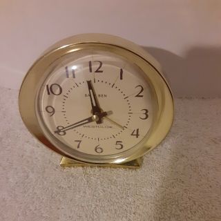 Vintage 1960s Westclox Baby Ben Wind Up Alarm Clock 0725 Nightlight Hands,  Usa