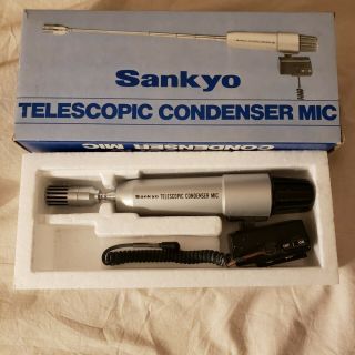 Vintage Sankyo Telescopic Condenser Microphone.
