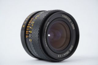 Yashica Lens Dsb 28mm 1:2.  8 (contax / Yashica Mount)