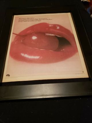 Wild Cherry Play That Funky Music Rare Promo Poster Ad Framed 3