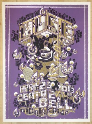 2013 Muse - Montreal I Silkscreen Concert Poster By Guy Burwell