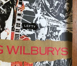 Traveling Wilburys Vol.  1 RARE promo poster 1988 2