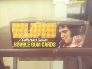 Elvis Presley 1978 Box Car Bubble Gum Cards Box of 36 packs 2