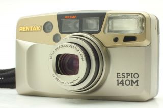 【near Read】pentax Espio 140m 35mm Point & Shoot Film Camera From Japan 127