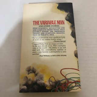 THE VARIABLE MAN AND OTHER STORIES by Philip K.  Dick Ace book vtg 1957 paperback 3