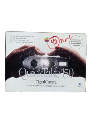 Package Vintage Apple Quicktake 150 Camera
