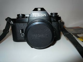 Nikon Em 35mm Camera With 50mm Series E Lens