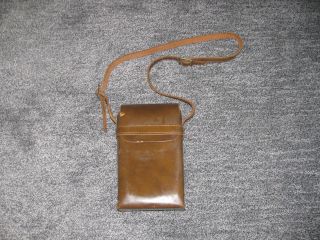 Vintage Leather Carrying Case For Polaroid Sx - 70 Cameras