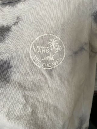 Vans Off The Wall T Shirt Womens White Size Small Vintage EUC Cute 3