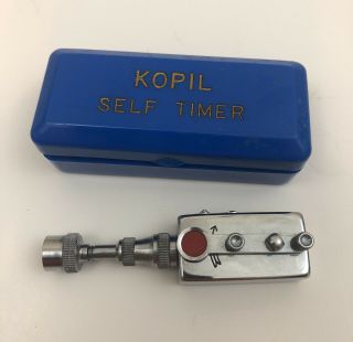 Vintage Kopil Camera Self Timer With Case