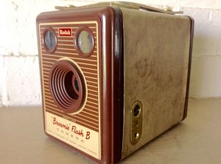 Kodak Brownie Flash B Camera.