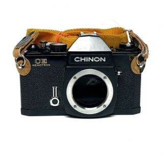 Vintage Camera Chinon Ce Memotron Body Or Repairs