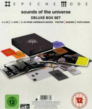 Depeche Mode Sounds Of The Universe Deluxe Box Set 3 Cd,  Dvd,  2 Books 2009