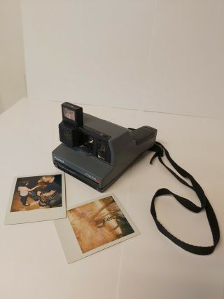 Polaroid Gray Impulse Autofocus 600 Film Camera Af System Vintage