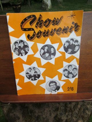 Show Souvenir Programme Valex Beatles Rolling Stones 1963 / 64 Concert