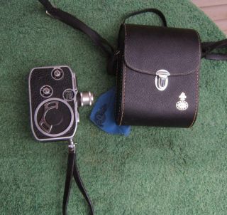 Vintage 1940s Paillard Bolex 8mm Movie Video Camera Made In Switzerland