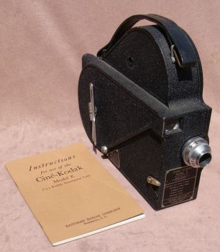 Cine - Kodak Model E 16mm Motion Picture Camera (nr)