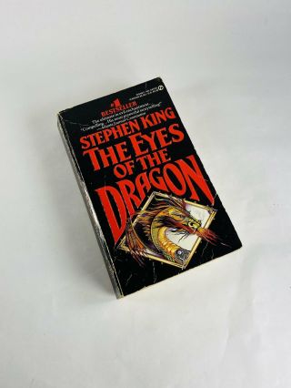 Eyes Of The Dragon By Stephen King.  First Printing Signet Vintage Paperback Book