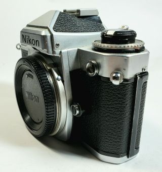 NIKON FE 35mm SLR FILM CAMERA BODY For REPAIRS OR PARTS 2