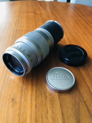 Leitz Hektor 135mm F4.  5 Lens 13.  5cm Leica Thread Mount Ltm