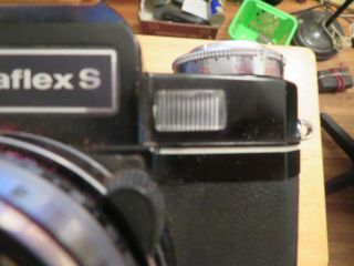 Zeiss Ikon Contaflex S Automatic camera lens tessar vtg GERMANY CAM junk drawer 3