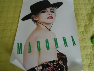 Madonna Set Of 2 Japanese Posters Papa Dont Preach La Isla Bonita Rare Promo